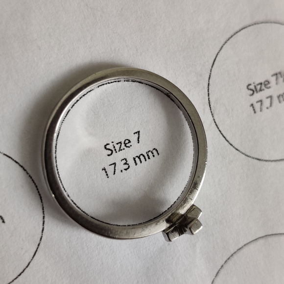 Sterling Silver Cross Ring - Picture 7 of 16